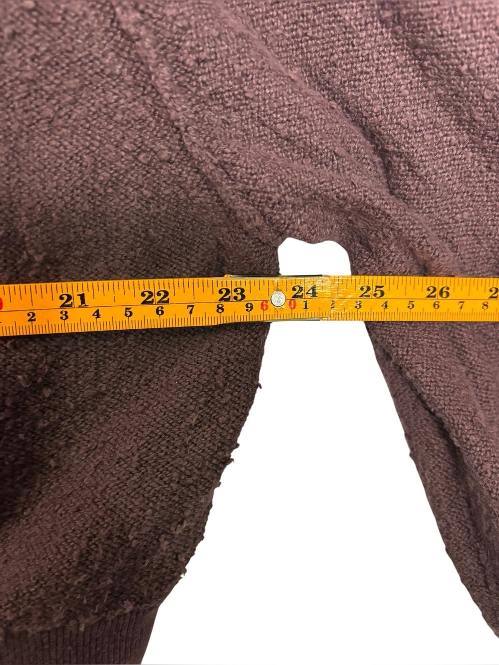 Free People Found My Friend Oversized Boucle-knit Sweater Size XS Brown - Picture 9 of 11